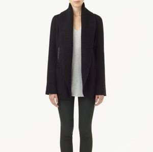 Aritzia Mackage Black Wool Coat